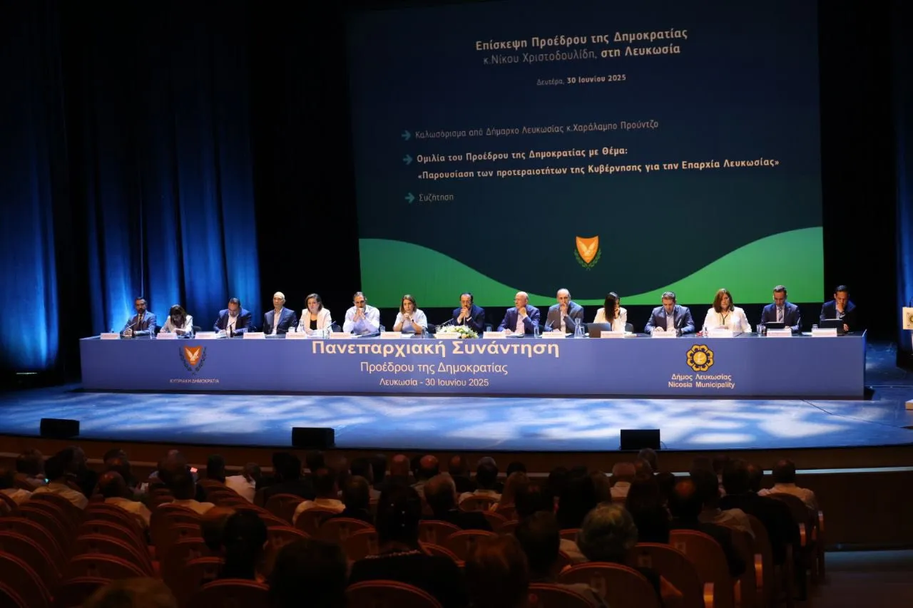 Πέραν των 80 έργων κόστους άνω του €1 δισ. στη Λευκωσία εξήγγειλε ο ΠτΔ