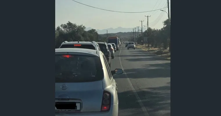 Τροχαίο στο δρόμο Αρεδιού-Λευκωσίας- Πυκνή τροχαία κίνηση (pic)