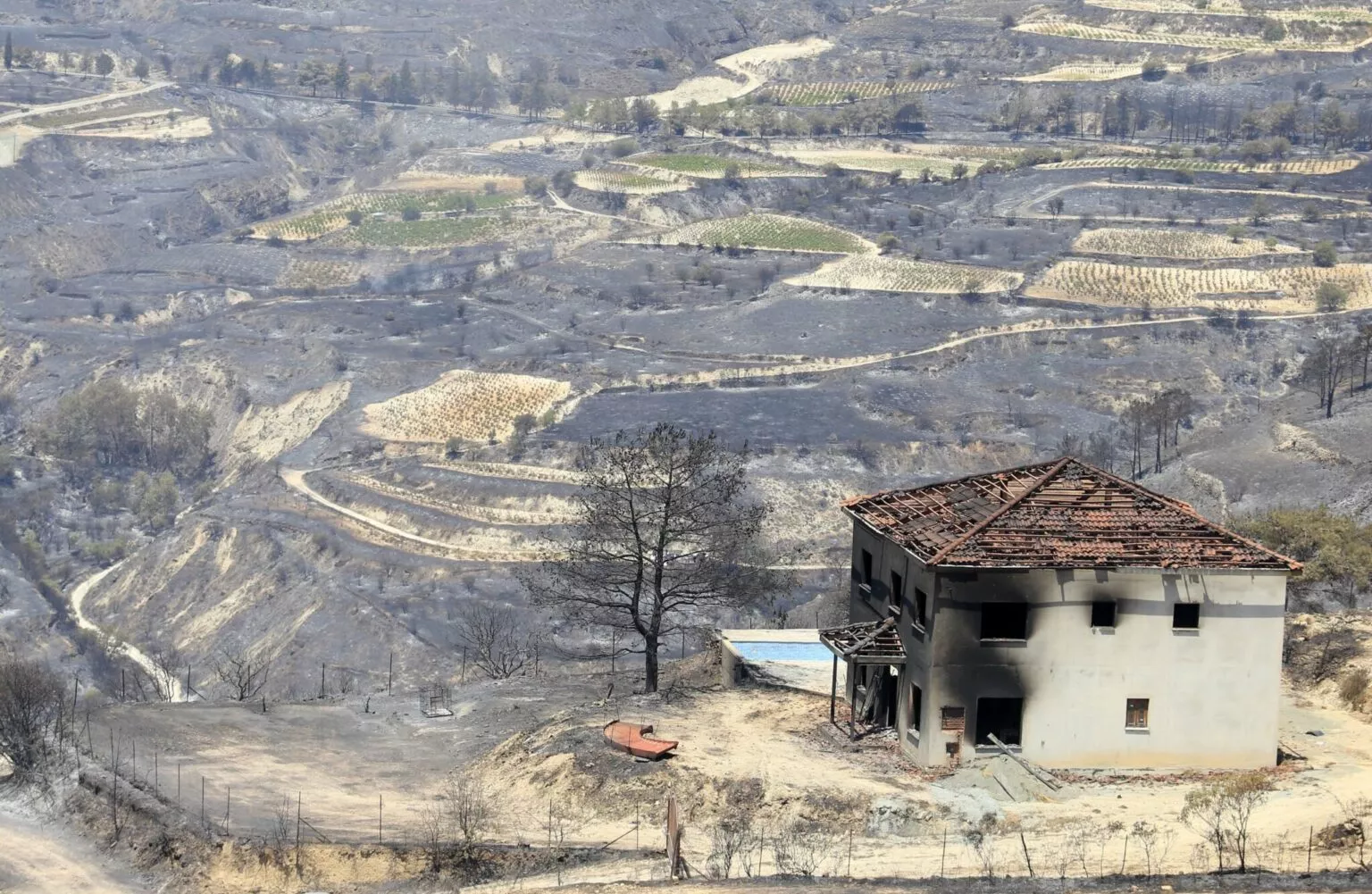 Πυρκαγιά Λεμεσού: Μόνο 293 από τις 710 οικίες που κάηκαν ή υπέστησαν ζημιές έχουν άδεια οικοδομής – Άλλες 417 «πίνουν νερό»
