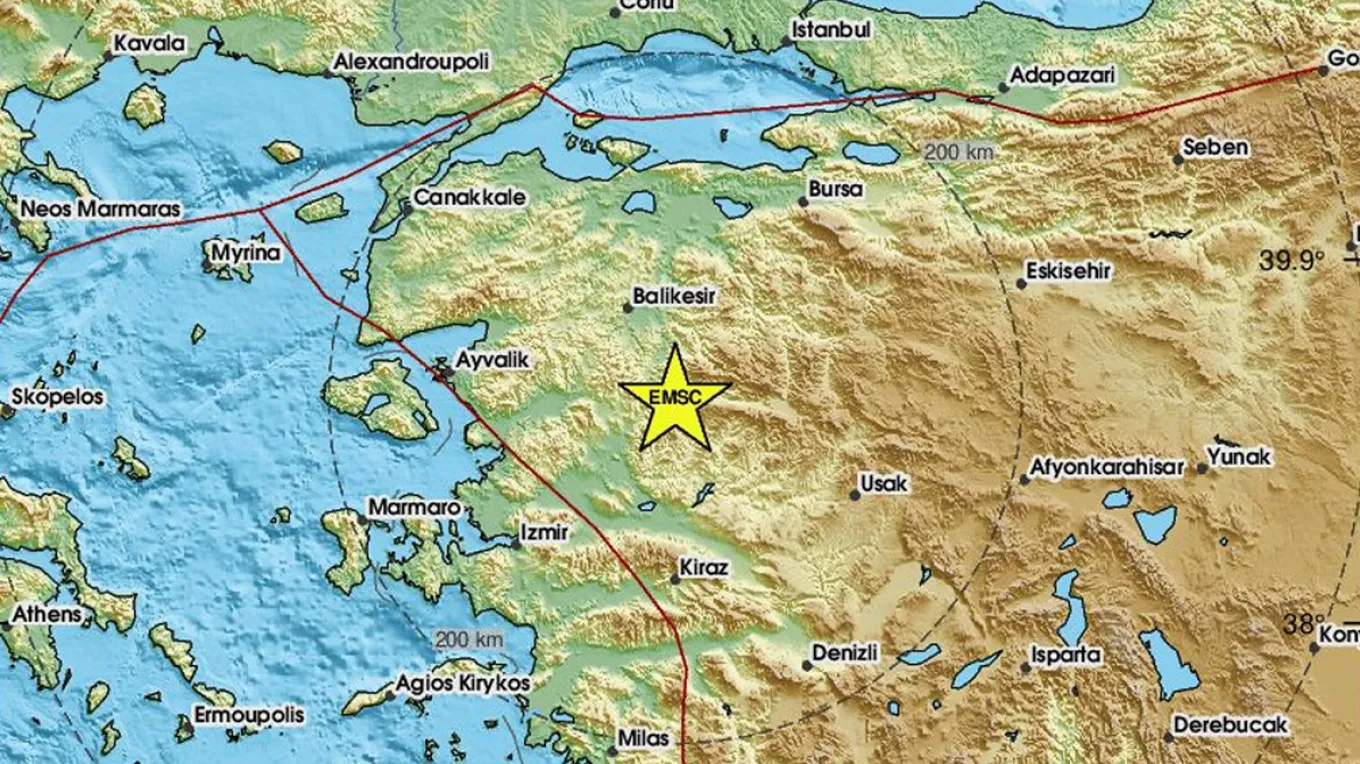 Ισχυρός σεισμός 6,1 Ρίχτερ στην Τουρκία (BINTEO)
